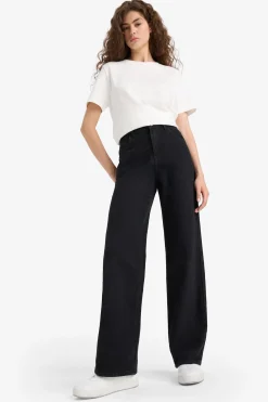 DeFacto Pantal&oacute;n vaquero de talle alto^Mujer Jeans