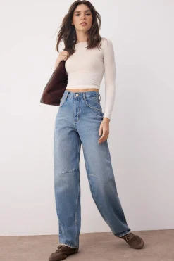Trendyol Pantal&oacute;n vaquero holgado^Mujer Jeans|Pantalones