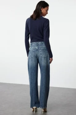 Trendyol Pantal&oacute;n vaquero holgado^Mujer Jeans|Pantalones