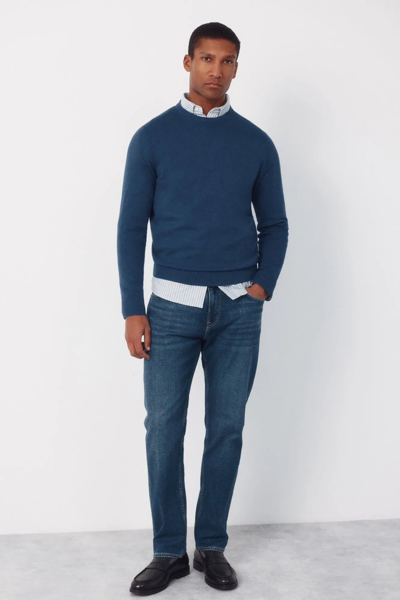 Cortefiel Pantalón vaquero ligero regular fit^Hombre Jeans