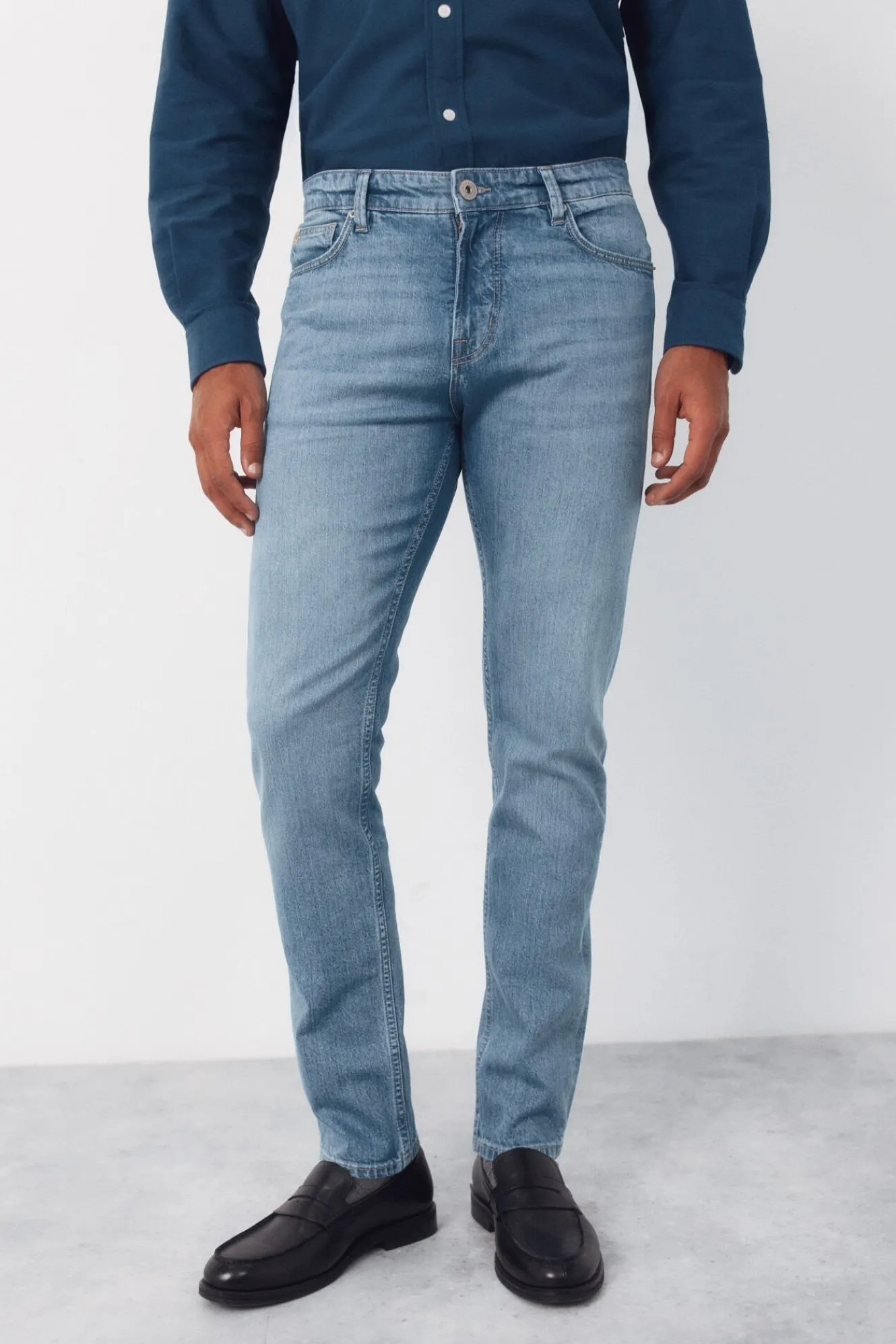 Cortefiel Pantalón vaquero ligero slim fit^Hombre Jeans