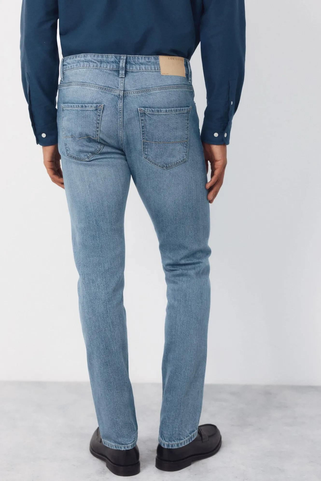 Cortefiel Pantalón vaquero ligero slim fit^Hombre Jeans