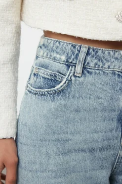 Trendyol Pantal&oacute;n vaquero Palazzo^Mujer Jeans|Pantalones