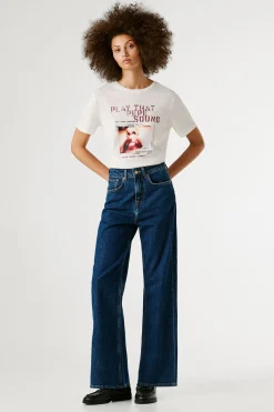 Pepe Jeans Pantal&oacute;n vaquero recto tiro ultra alto^Mujer Jeans