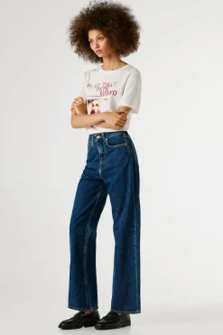 Pepe Jeans Pantal&oacute;n vaquero recto tiro ultra alto^Mujer Jeans