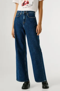Pepe Jeans Pantal&oacute;n vaquero recto tiro ultra alto^Mujer Jeans