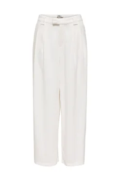 Only Pantal&oacute;n wide de lino^Mujer Lino