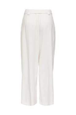 Only Pantal&oacute;n wide de lino^Mujer Lino