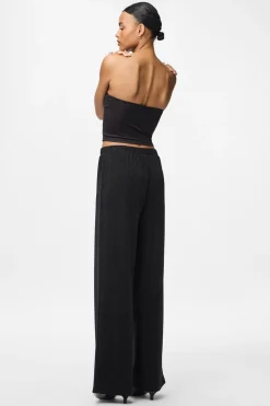 Pieces Pantal&oacute;n wide lurex^Mujer Jerséis Y Cárdigans|Pantalones