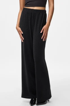 Pieces Pantal&oacute;n wide lurex^Mujer Jerséis Y Cárdigans|Pantalones