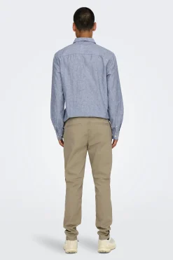Only & Sons Pantalon chino de hombre slim fit.^Hombre Chinos