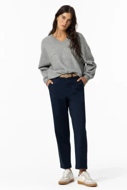 Tiffosi Pantalones a medida con cintur&oacute;n^Mujer Pantalones