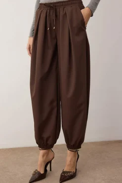 Trendyol Pantalones bombachos flu&iacute;dos^Mujer Pantalones
