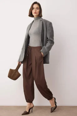 Trendyol Pantalones bombachos flu&iacute;dos^Mujer Pantalones