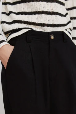 Springfield Pantalones de lino^Mujer Lino|Pantalones