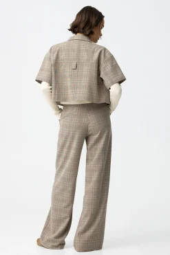 Tiffosi Pantalones Pierna Ancha con Pliegues^Mujer Pantalones