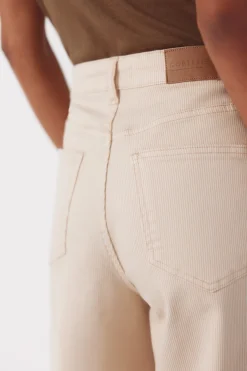 Cortefiel Pantalones Rayas Arena^Mujer Pantalones