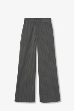 Tiffosi Pantalones Rectos a Rayas^Mujer Pantalones