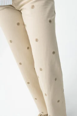 Tiffosi Pantalones vaqueros bordados^Mujer Pantalones