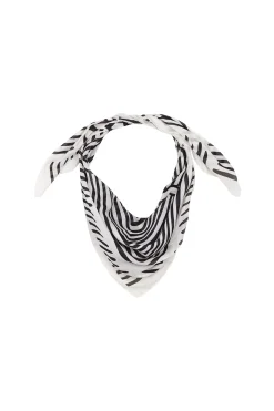 Cortefiel Pa&ntilde;uelo satinado geom&eacute;trico^Mujer Fulares