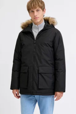 JJ REBEL Parka capucha pelo^Hombre Abrigos