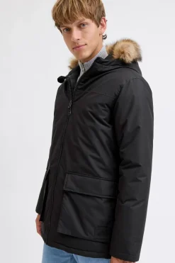 JJ REBEL Parka capucha pelo^Hombre Abrigos