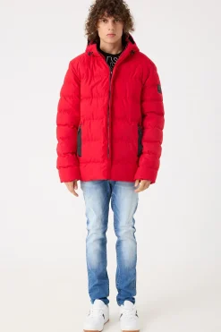 Inside Parka Con Capucha^Hombre Abrigos