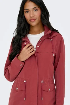 Only Parka corta con capucha^Mujer Abrigos