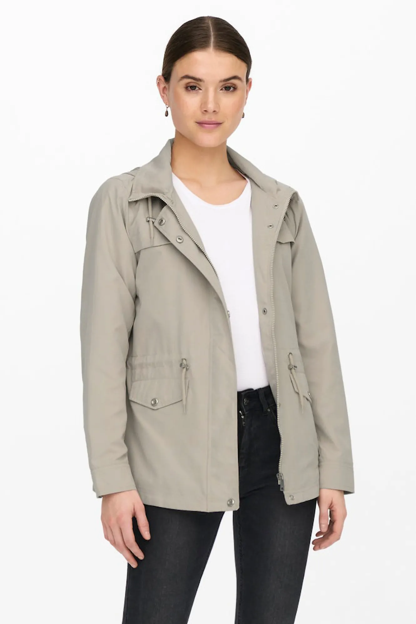 Only Parka corta con capucha^Mujer Abrigos