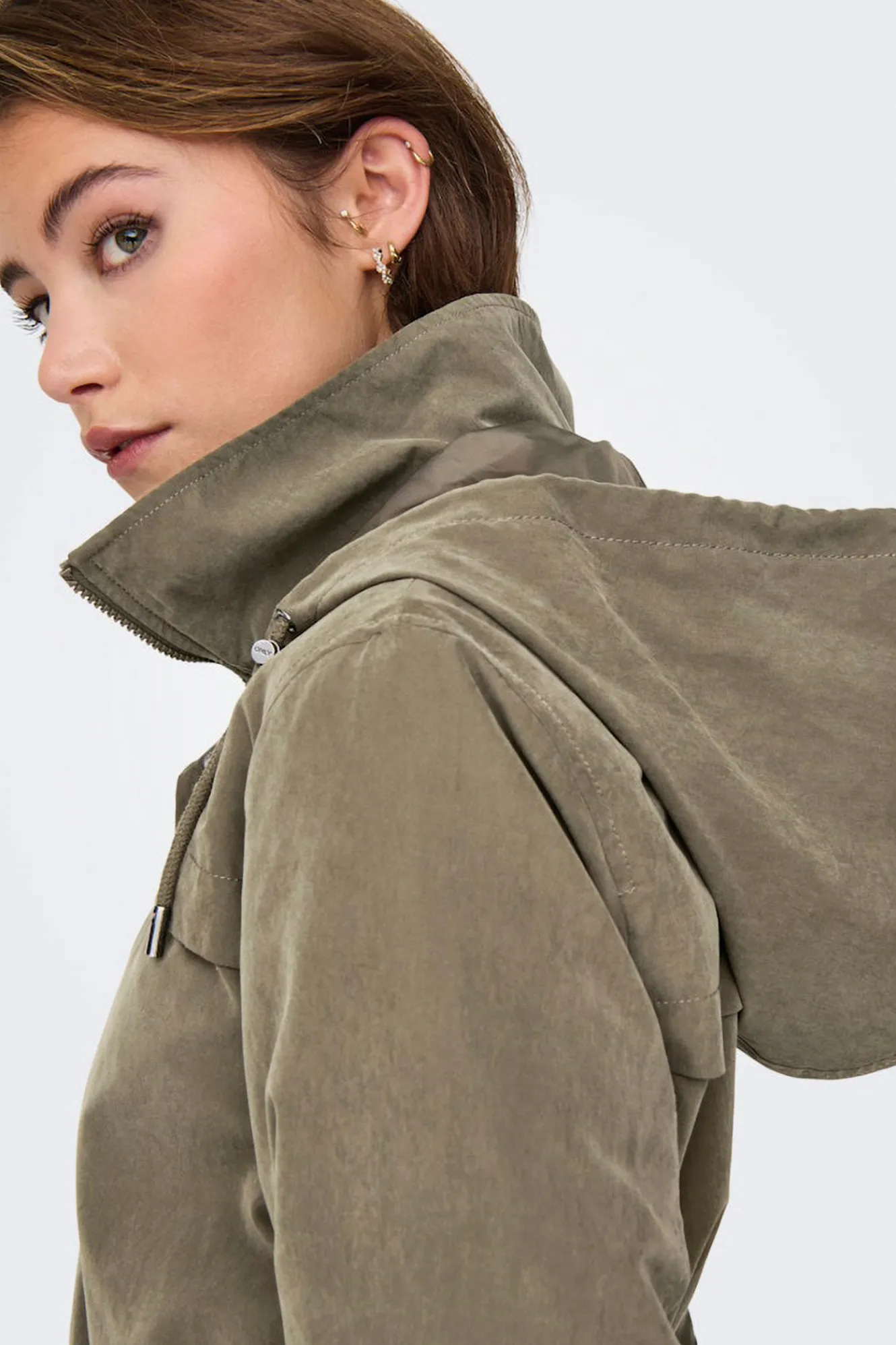 Only Parka corta con capucha^Mujer Abrigos