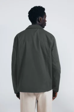 Springfield Parka corta cuello pana^Hombre Abrigos