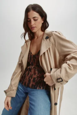 Only Parka larga entretiempo^Mujer Abrigos