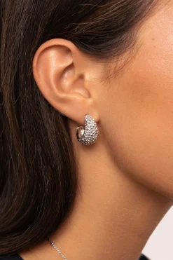 Singularu Pendientes Aro Antique Acero^Mujer Bisutería