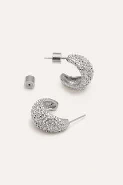 Singularu Pendientes Aro Antique Acero^Mujer Bisutería