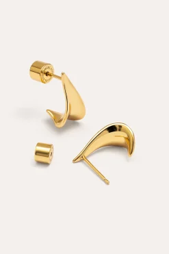 Singularu Pendientes Elisa Ba&ntilde;o Oro^Mujer Bisutería