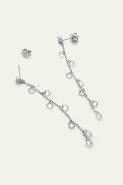 Singularu Pendientes Long Spark Plata^Mujer Bisutería