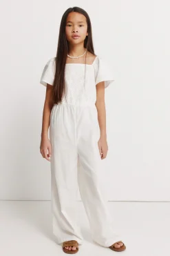 Springfield Kids Peto bordado suizo ni&ntilde;a^Niños Petos|Pantalones