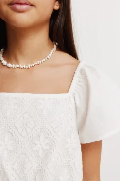 Springfield Kids Peto bordado suizo ni&ntilde;a^Niños Petos|Pantalones