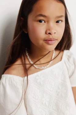 Springfield Kids Peto bordado suizo ni&ntilde;a^Niños Petos|Pantalones