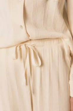 Women'secret Pijama camisero largo algod&oacute;n canal&eacute; amarillo^Mujer Pijamas