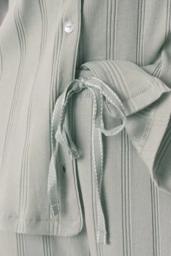 Women'secret Pijama camisero largo algod&oacute;n canal&eacute;^Mujer Pijamas