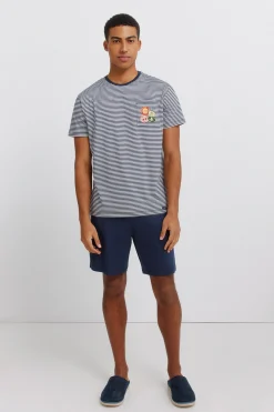 Springfield Pijama corto Garfield^Hombre Pijamas