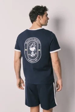 Women'secret Pijama corto hombre 100% algod&oacute;n Snoopy^Hombre Pijamas