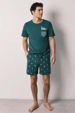 Women'secret Pijama corto hombre 100% algod&oacute;n Bugs Bunny^Hombre Pijamas