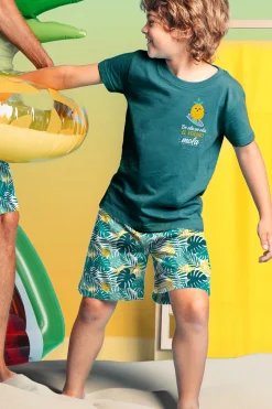 Mr. Wonderful Pijama corto pi&ntilde;a Mr Wonderful^Niños Pijamas|Ropa Interior