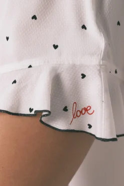Women'secret Pijama corto tirantes estampado corazones^Mujer Pijamas