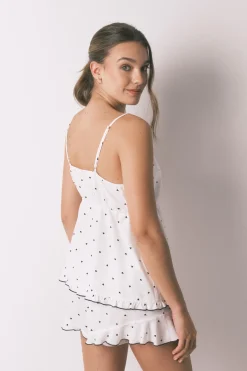 Women'secret Pijama corto tirantes estampado corazones^Mujer Pijamas