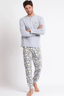 Admas Pijama Family Snoopy Funny para hombre^Hombre Pijamas
