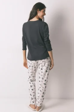 Women'secret Pijama largo 100% algod&oacute;n estampado Mafalda^Mujer Pijamas