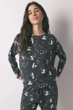 Women'secret Pijama largo 100% algod&oacute;n El Principito^Mujer Pijamas